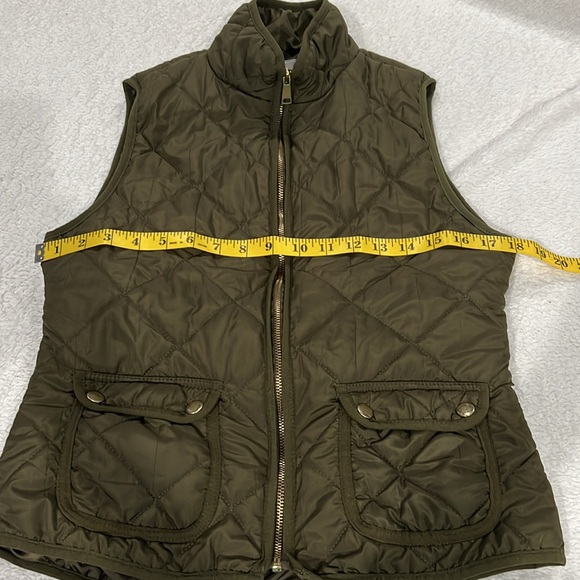 2Sable women’s olive color vest, size S - Picture 4 of 5